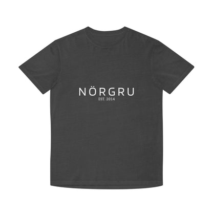 Unisex Faded Tee with NÖRGRU EST 2014 Print, Casual Wear, Trendy Shirt, Perfect for Relaxed Days, Gift Idea for Friends