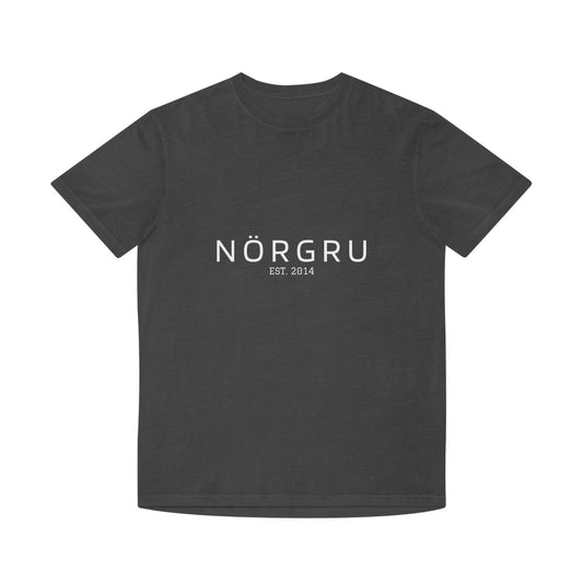 Unisex Faded Tee with NÖRGRU EST 2014 Print, Casual Wear, Trendy Shirt, Perfect for Relaxed Days, Gift Idea for Friends