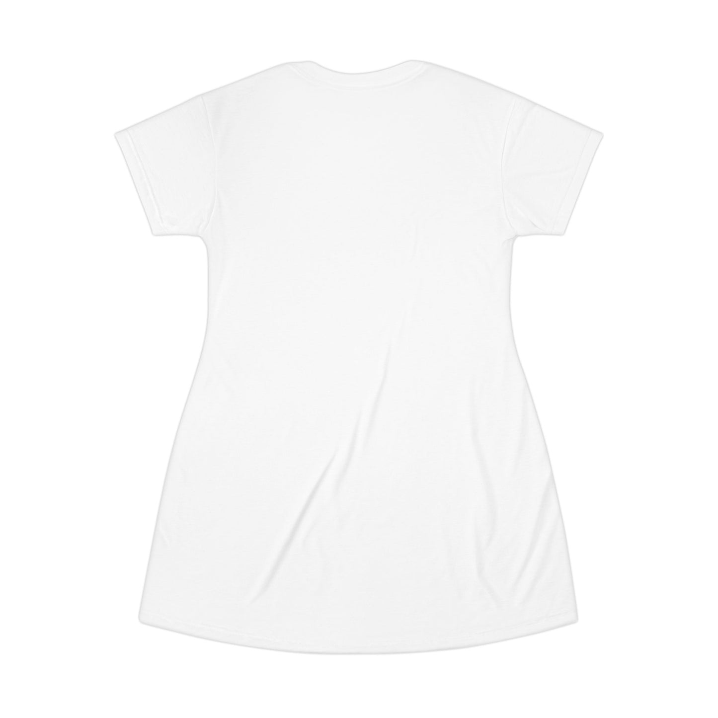 Inventor's Companion T-Shirt Dress, Gift for Inventors, Fun Casual Dress, Creative Outfit, Summer Fashion, Unique Inventor Apparel