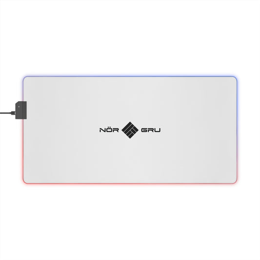 LED Gaming Mouse Pad - RGB Light Up Desk Mat for Gamers, Perfect for Gaming Setup, Unique Gift for Birthdays, Holidays, or Online Streamers