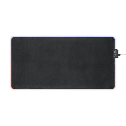 LED Gaming Mouse Pad - RGB Light Up Desk Mat for Gamers, Perfect for Gaming Setup, Unique Gift for Birthdays, Holidays, or Online Streamers