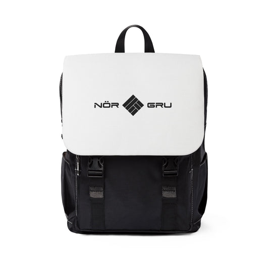 Unisex Casual Shoulder Backpack with NÖR GRU Design | Trendy Carry-All for Travel, School, Gym, and Everyday Use