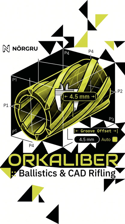 ÖrKaliber [OKR] Ballistics & CAD Rifling